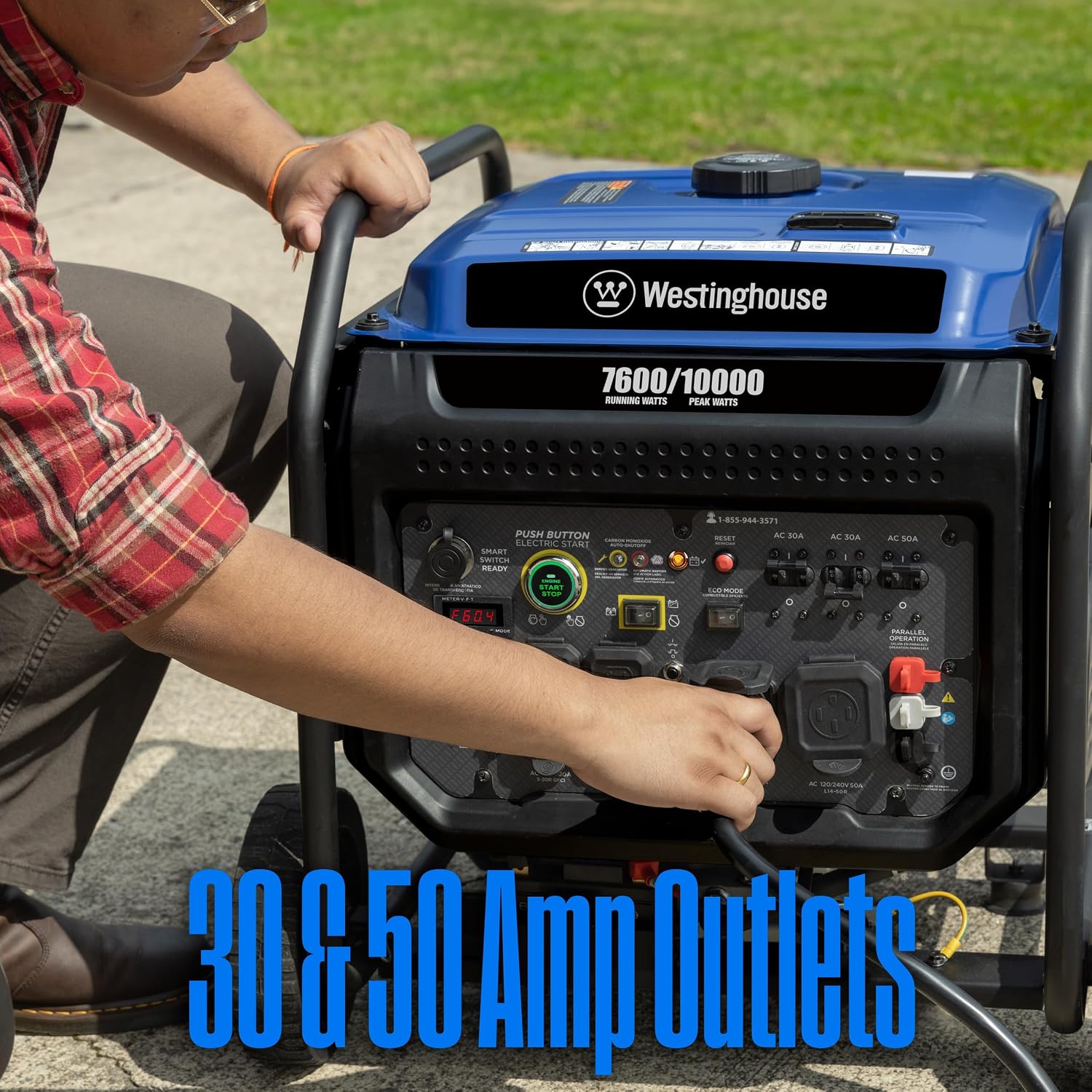 Westinghouse ecoGen10000 — 10,000W Gasoline Inverter Generator, photo 3 of 5