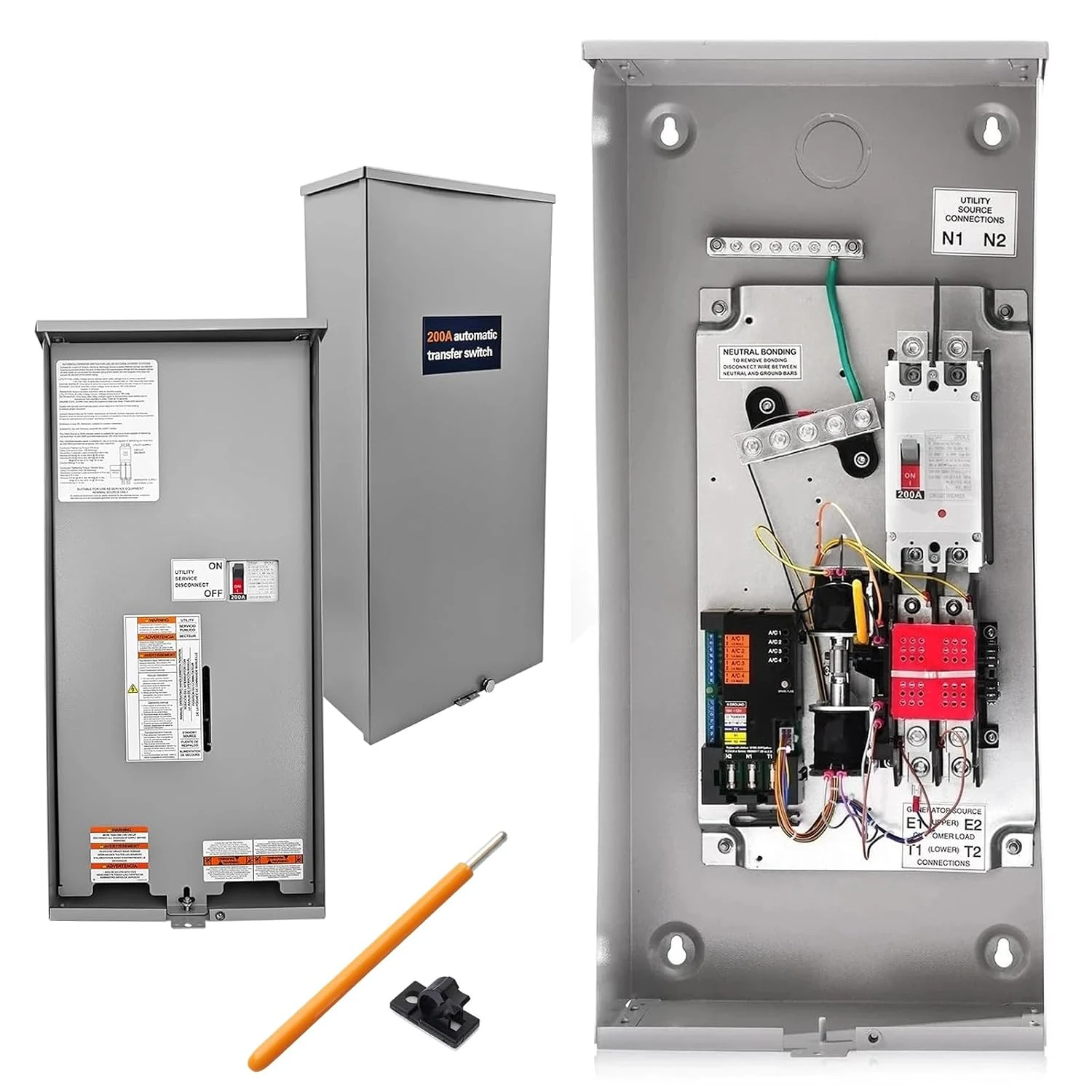 Generac Guardian 22kW Standby Generator — 200-Amp NEMA 3R Whole-House Smart Automatic Transfer Switch
