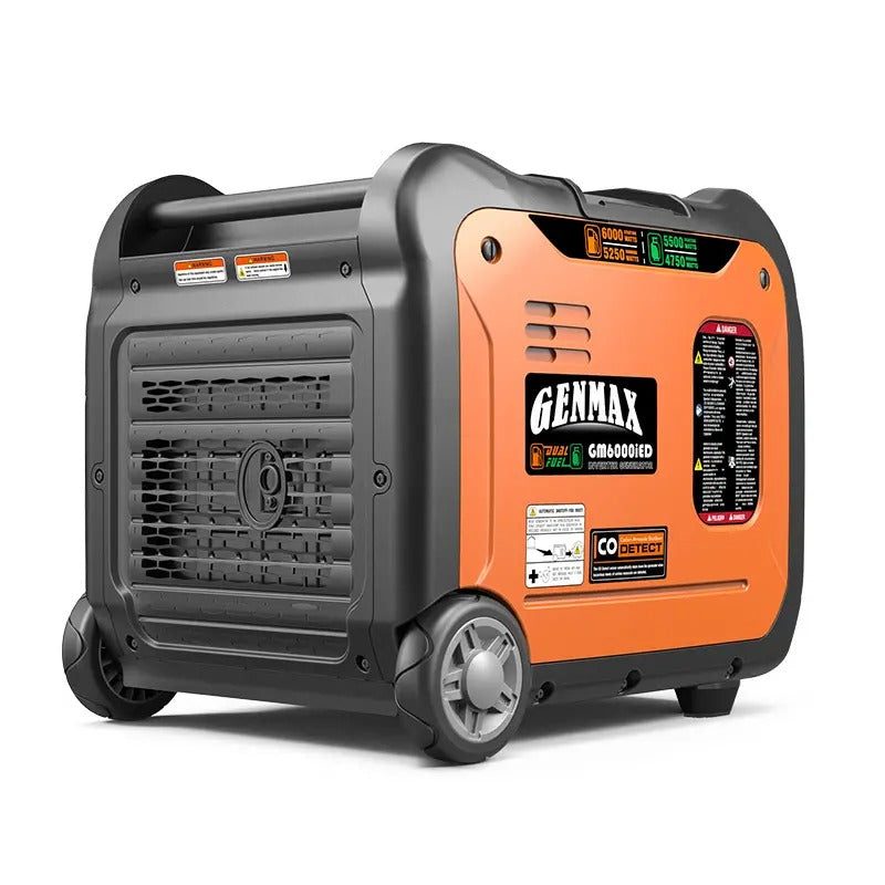 GENMAX GM6000iED 6000-Watt Dual-Fuel Inverter Generator with CO Detect, photo 4 of 10