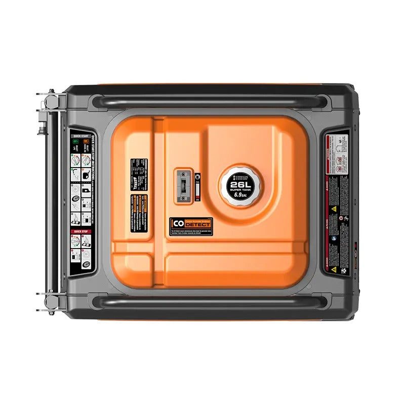 GENMAX GM9000iED 9000-Watt Dual-Fuel Inverter Generator with CO Detect, photo 8 of 10